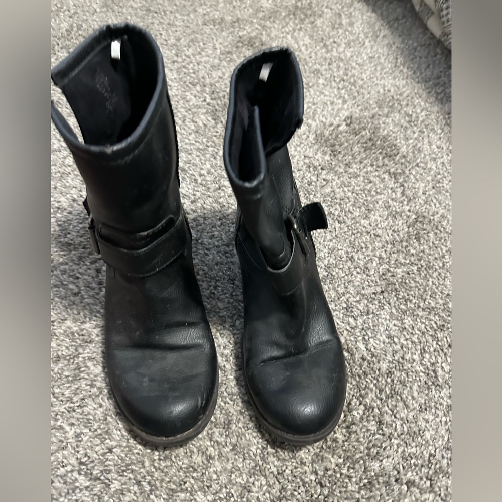 Old Navy Black Ankle Boots